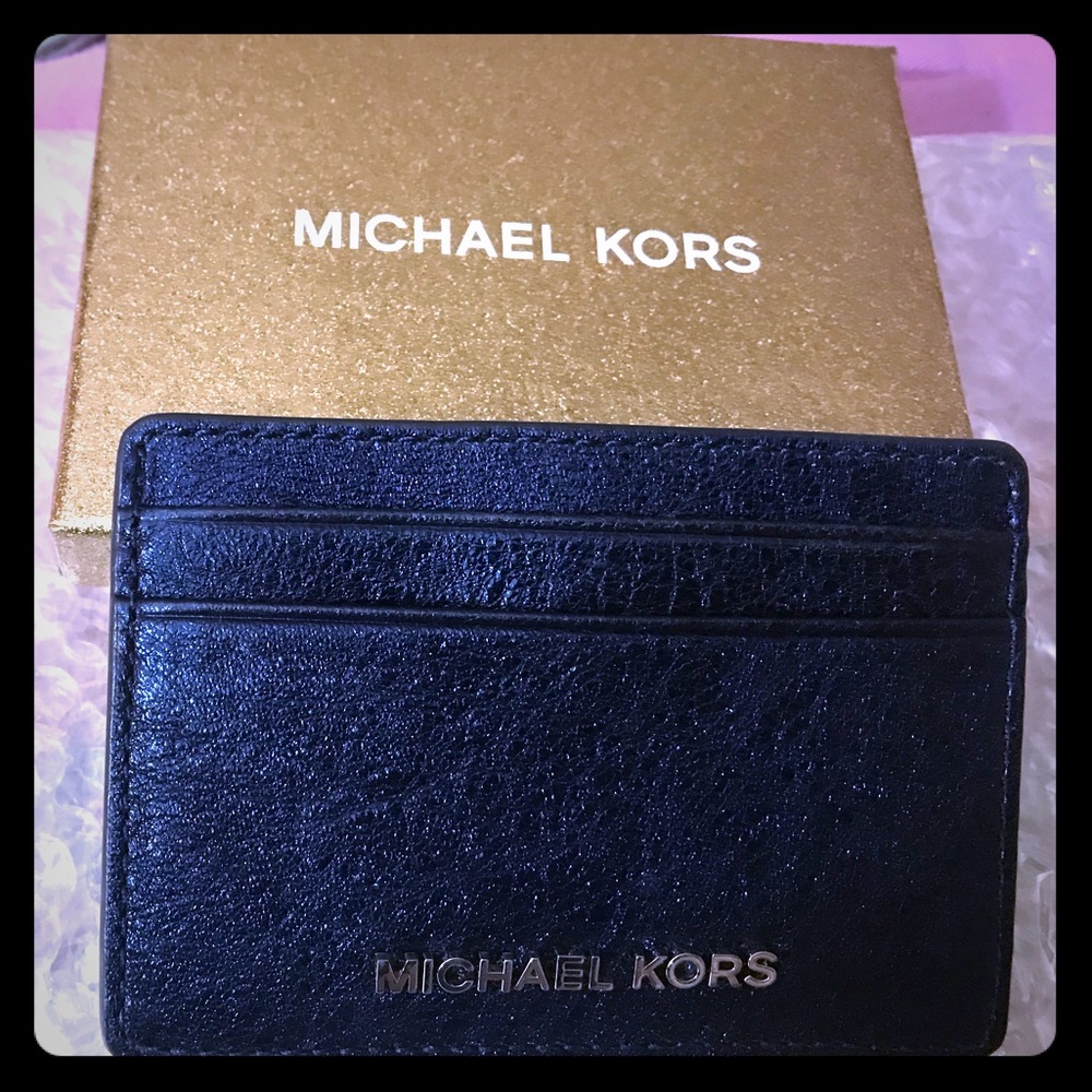 Michael Kors Glitter card holder